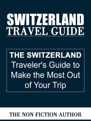 cover image of Switzerland Travel Guide